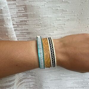 vintage leather bracelets